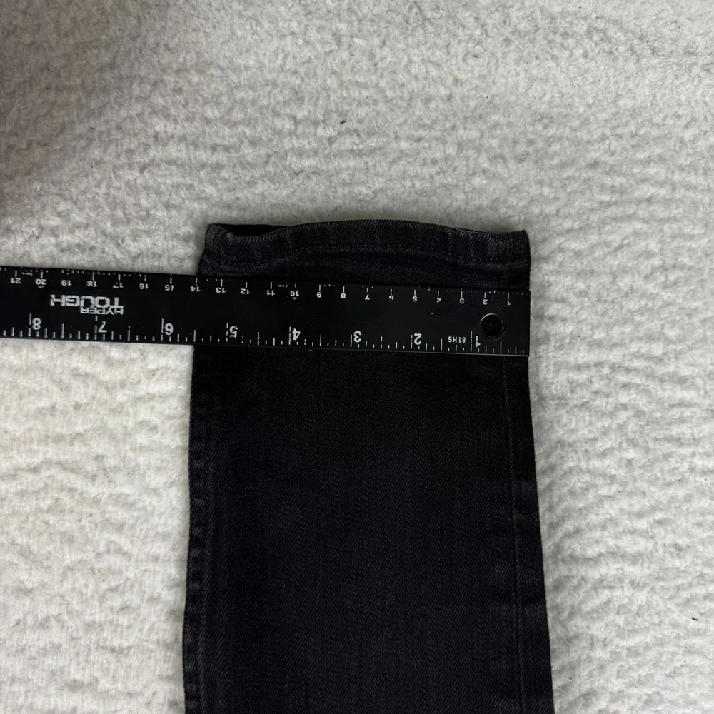 Rag & Bone Jean Men 30 Black Denim Authentic Stretch Extra Slim Fit 1 Skinny Leg